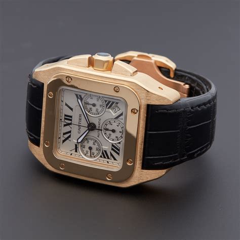 santos de cartier watch price|cartier santos 100 chrono.